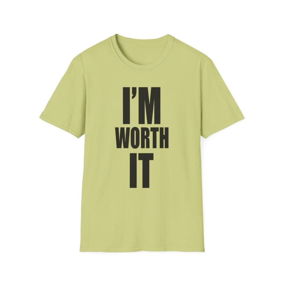 Elle Fanning I'm Worth It Unisex Softstyle T-Shirt