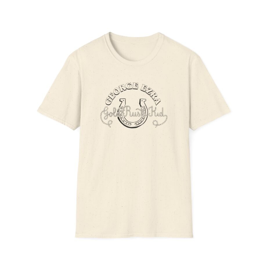 George Ezra Gold Rush Kid Horse Shoe Unisex Softstyle T-Shirt