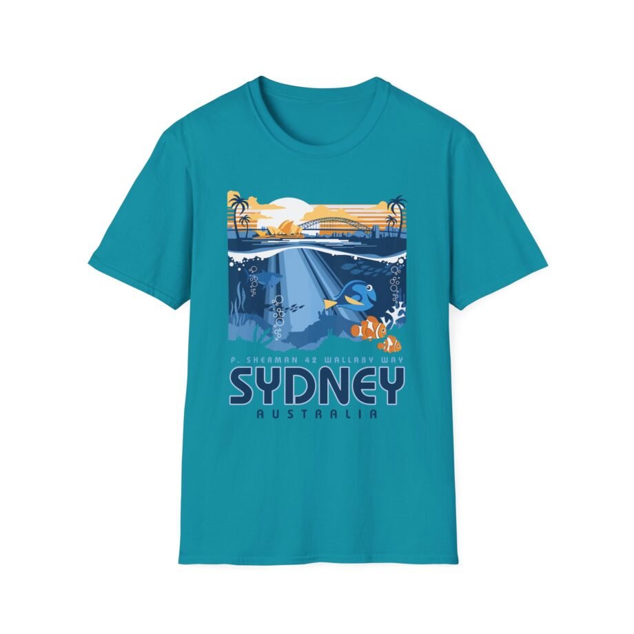 Nemo P.sherman Wallaby 42 Sydney Australia Unisex Softstyle T-Shirt