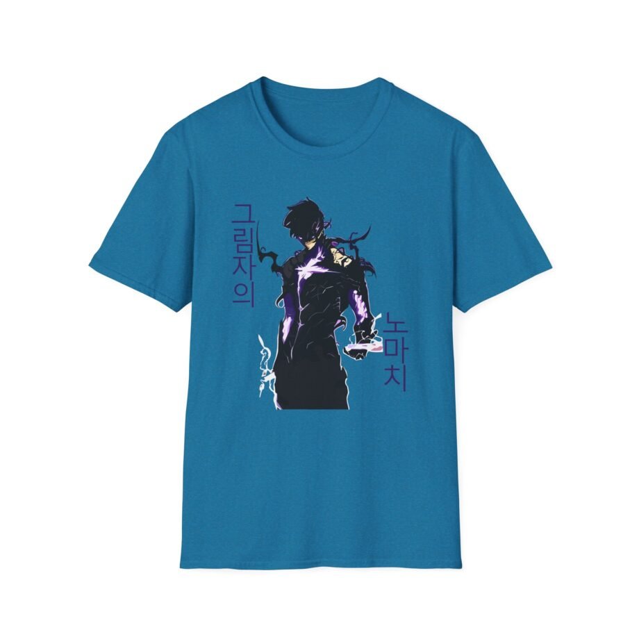 Solo Leveling Hunter Sung Jin Woo Unisex Softstyle T-Shirt