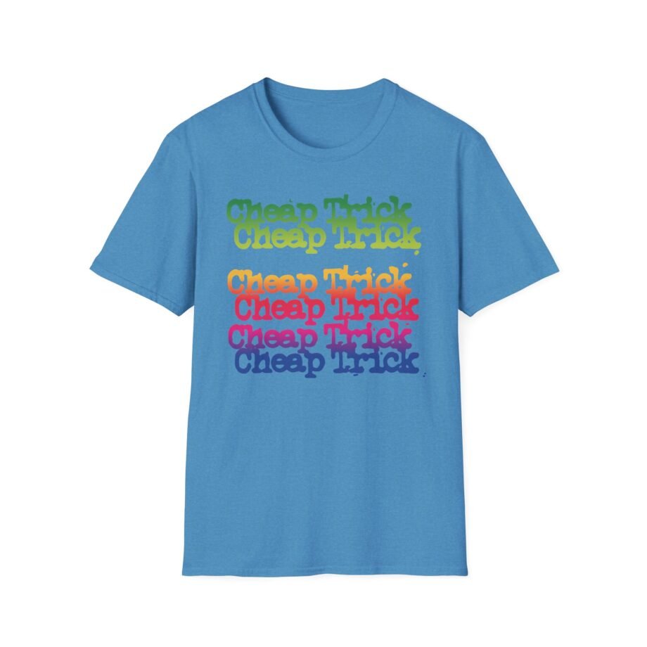 Cheap Trick Rainbow Unisex Softstyle T-Shirt