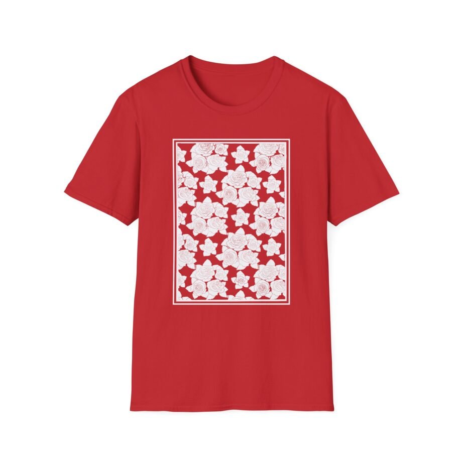 Smoke Floral Unisex Softstyle T-Shirt