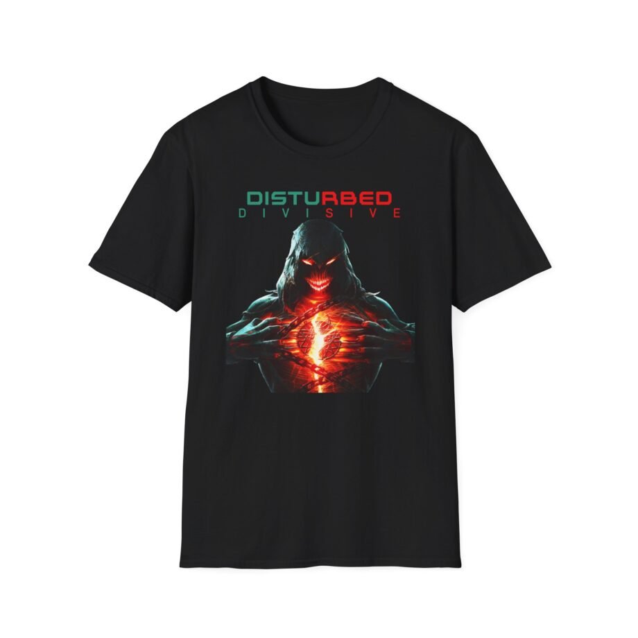 Disturbed Divisive Unisex Softstyle T-Shirt