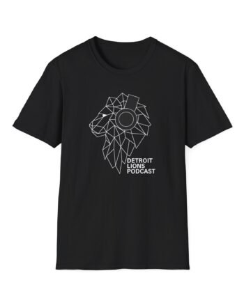 Detroit Lions Dlp Logo Unisex Softstyle T-Shirt