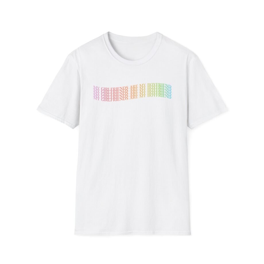 Demi Lovato My Girlfriends Are My Boyfriend Pride Unisex Softstyle T-Shirt