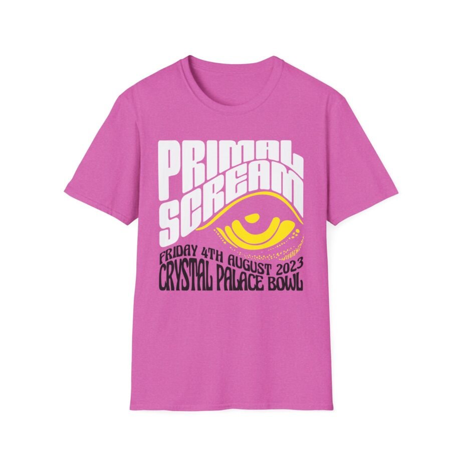 Primal Scream London Crystal Palace Bowl Unisex Softstyle T-Shirt