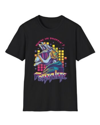 Fortnite Where We Droppin' Unisex Softstyle T-Shirt