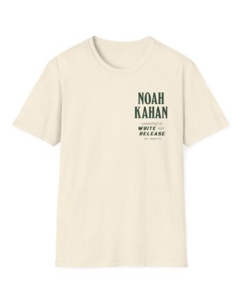 Noah Kahan Write & Release Unisex Softstyle T-Shirt