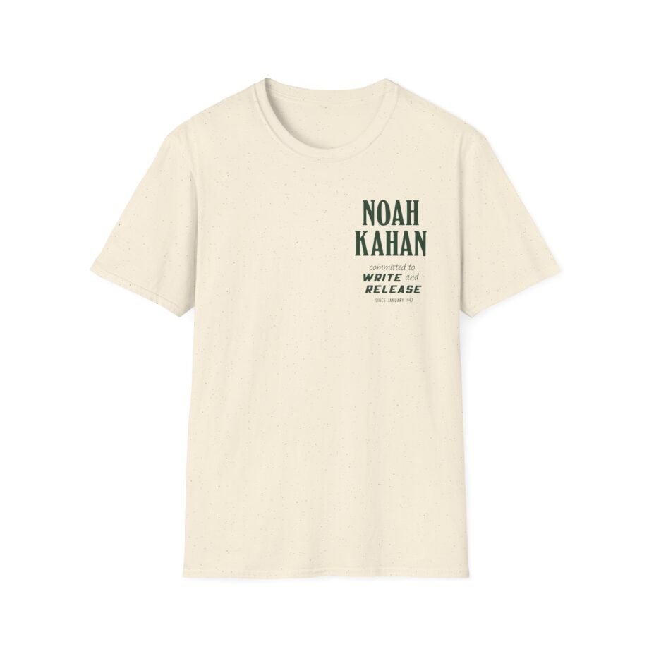Noah Kahan Write & Release Unisex Softstyle T-Shirt