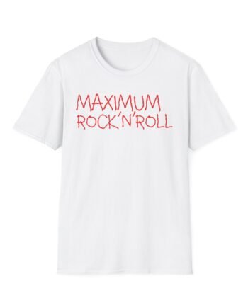 Primal Scream Maximum Rock'n'roll Unisex Softstyle T-Shirt