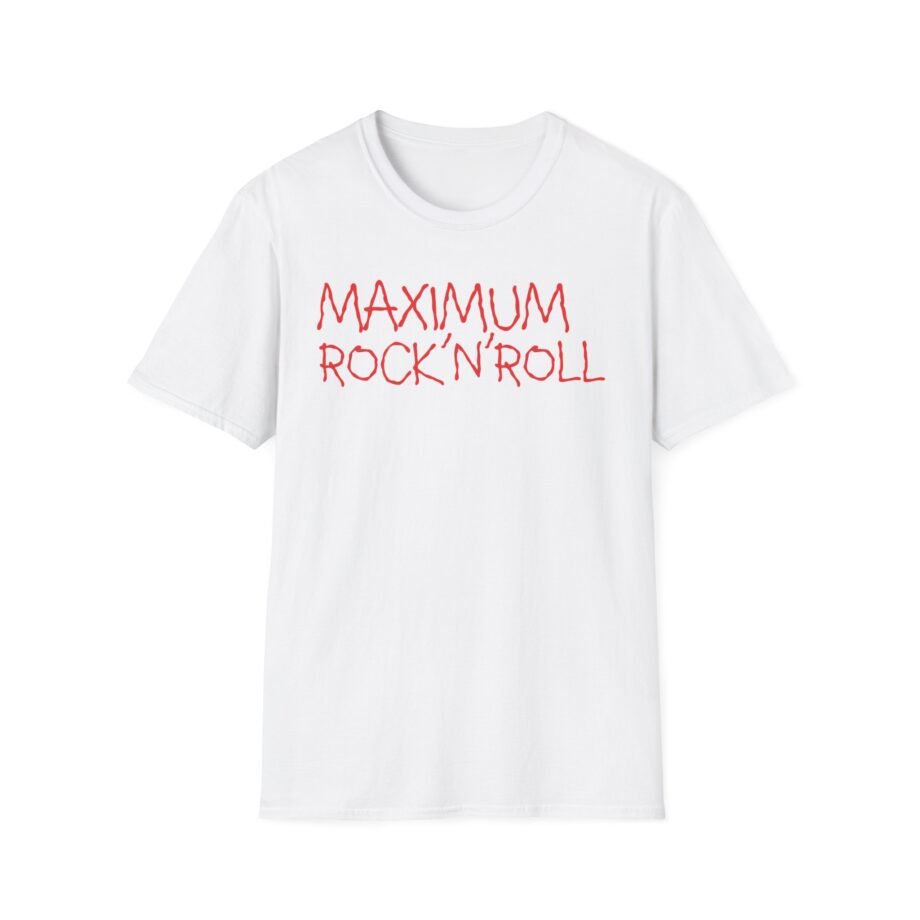 Primal Scream Maximum Rock'n'roll Unisex Softstyle T-Shirt