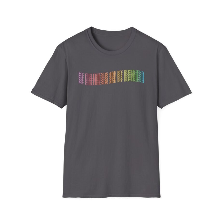 Demi Lovato My Girlfriends Are My Boyfriend Pride Unisex Softstyle T-Shirt