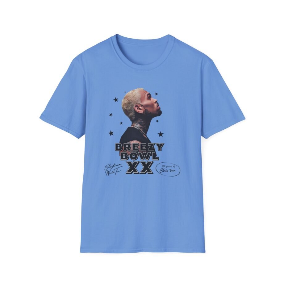 Chris Brown Breezy Bowl Xx Tour Unisex Softstyle T-Shirt