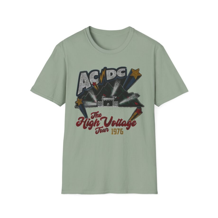Acdc the High Voltage Tour Unisex Softstyle T-Shirt