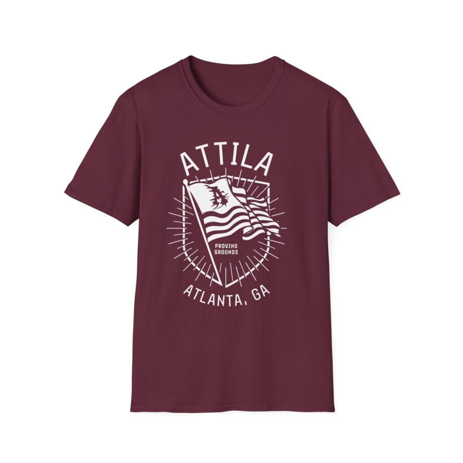 Attila Icon Flag Unisex Softstyle T-Shirt