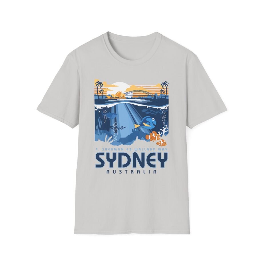 Nemo P.sherman Wallaby 42 Sydney Australia Unisex Softstyle T-Shirt