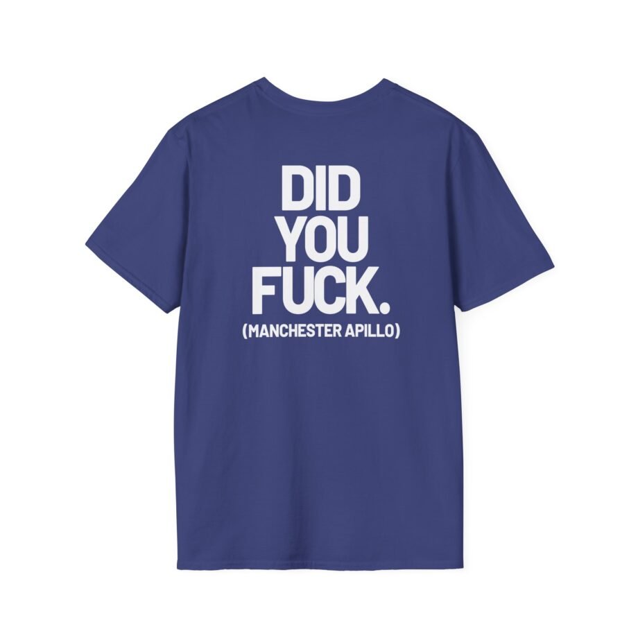 Courteeners Did You Play Seven Nights Unisex Softstyle T-Shirt