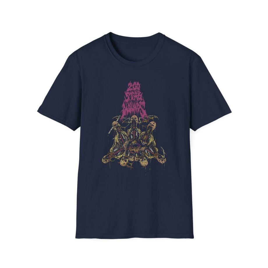 200 Stab Wounds Wing Skulls Unisex Softstyle T-Shirt