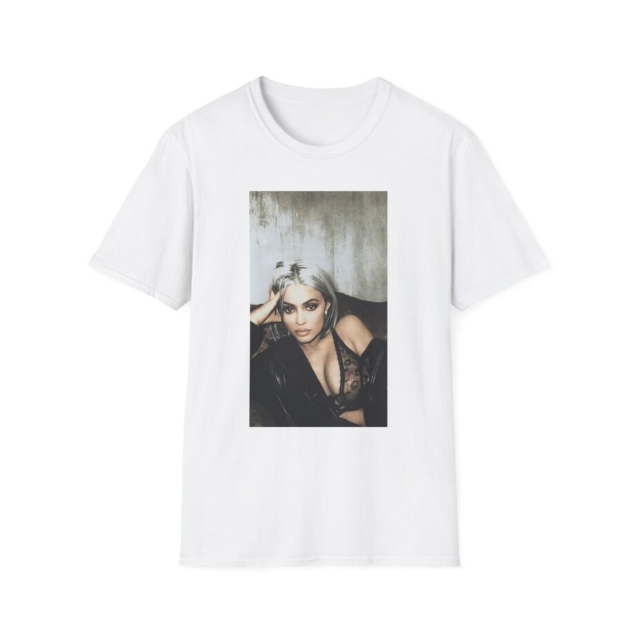 Kylie Jenner Kylie & Kendall Lace & Leather Unisex Softstyle T-Shirt