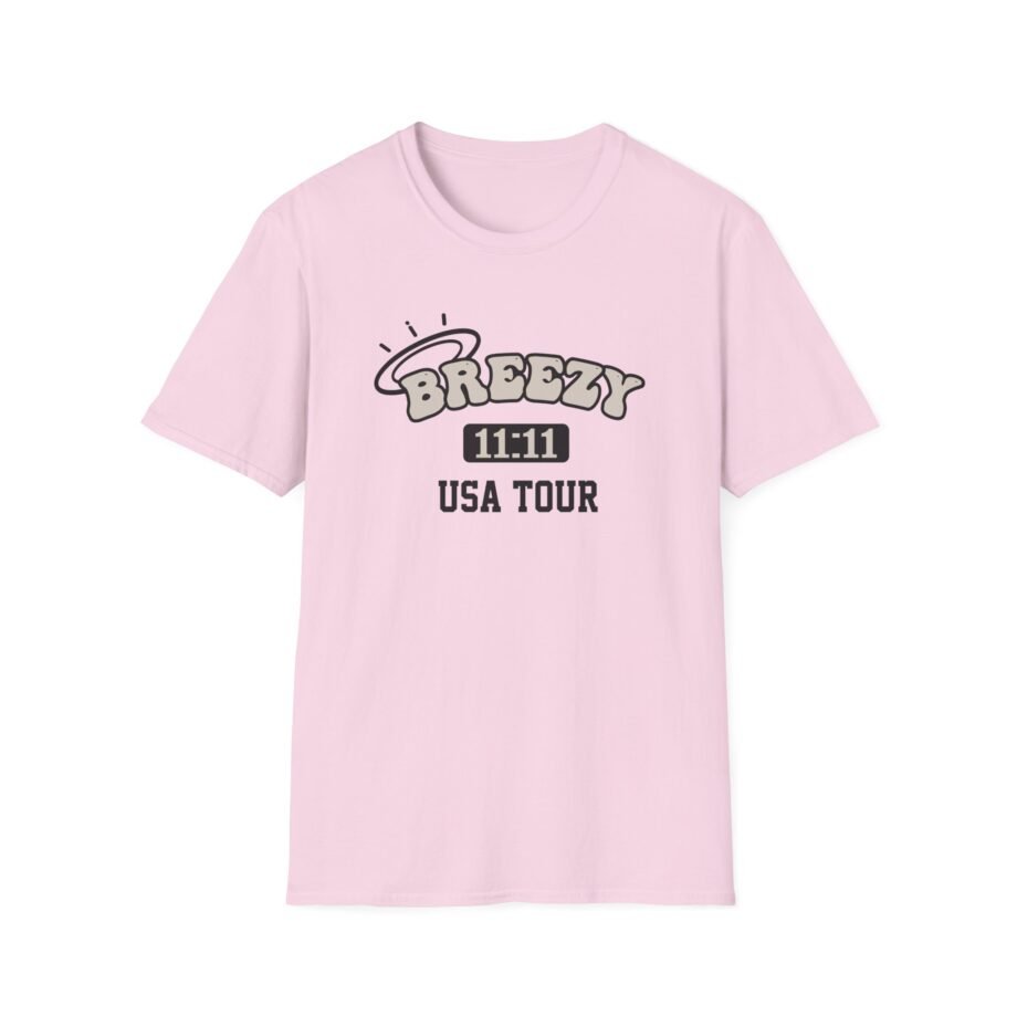 Chris Brown Breezy 11 11 Usa Tour Unisex Softstyle T-Shirt