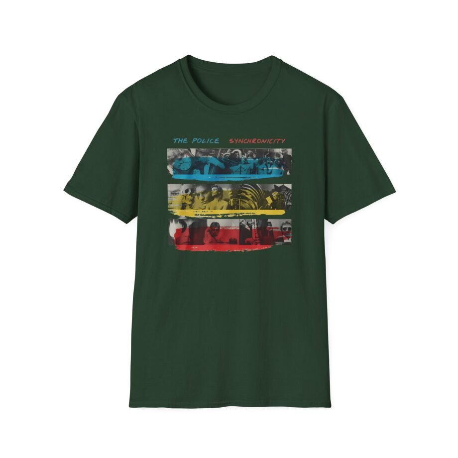 The Police Synchronicity Cover Unisex Softstyle T-Shirt