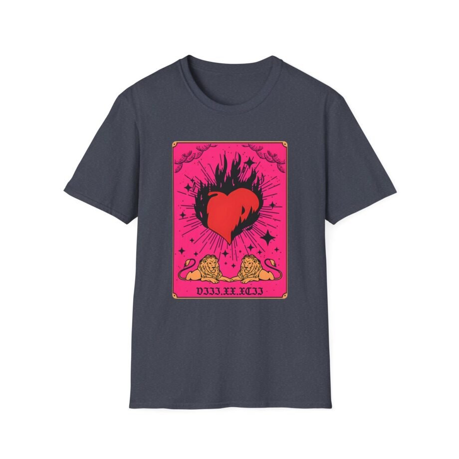 Demi Lovato Burning Heart Unisex Softstyle T-Shirt