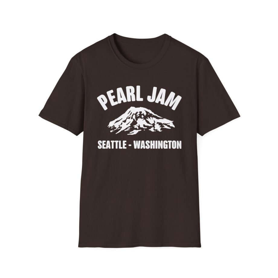 Pearl Jam Snowcap Unisex Softstyle T-Shirt