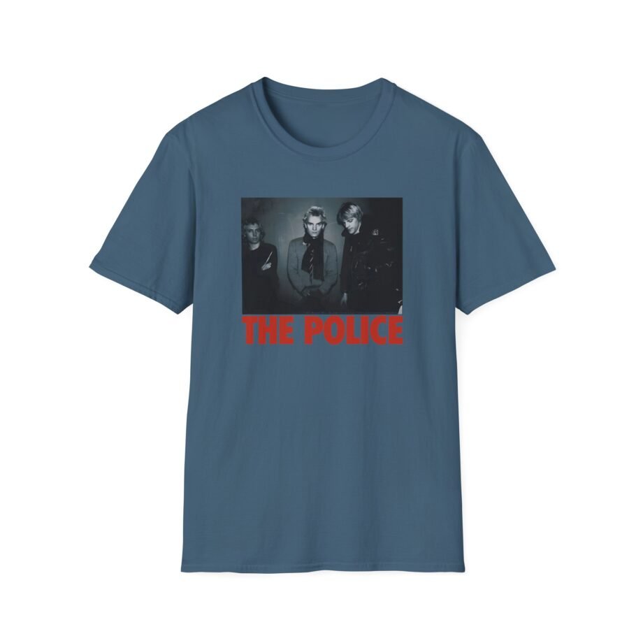 The Police Against the Wall Unisex Softstyle T-Shirt