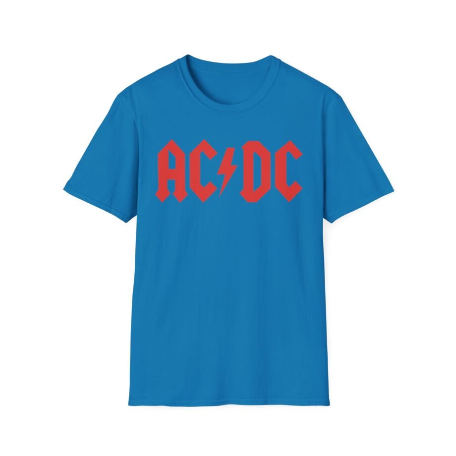 Acdc Highway to Hell Track List Unisex Softstyle T-Shirt
