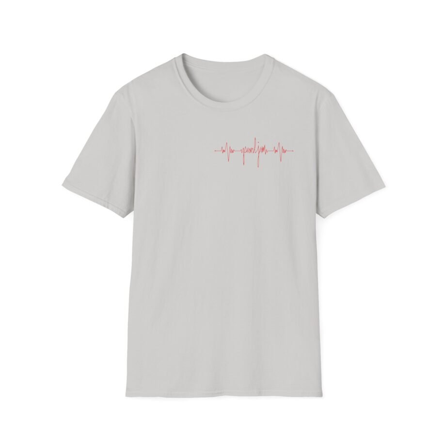 Pearl Jam Ekg Flame Unisex Softstyle T-Shirt
