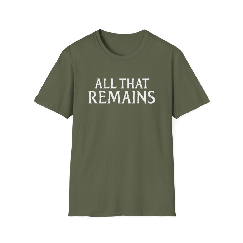 All That Remains Tie Dye Logo Unisex Softstyle T-Shirt