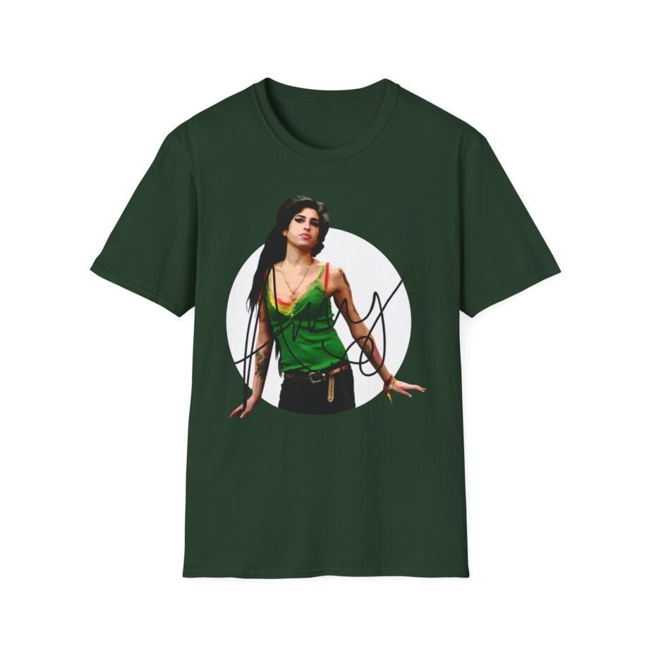 Amy Winehouse Live at Glastonbury Unisex Softstyle T-Shirt
