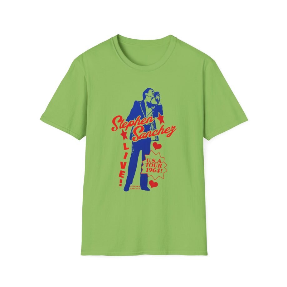 Stephen Sanchez Live U.s.a. Tour 1964 Unisex Softstyle T-Shirt