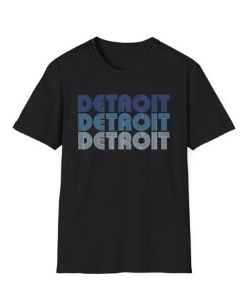Detroit Lions Retro Unisex Softstyle T-Shirt