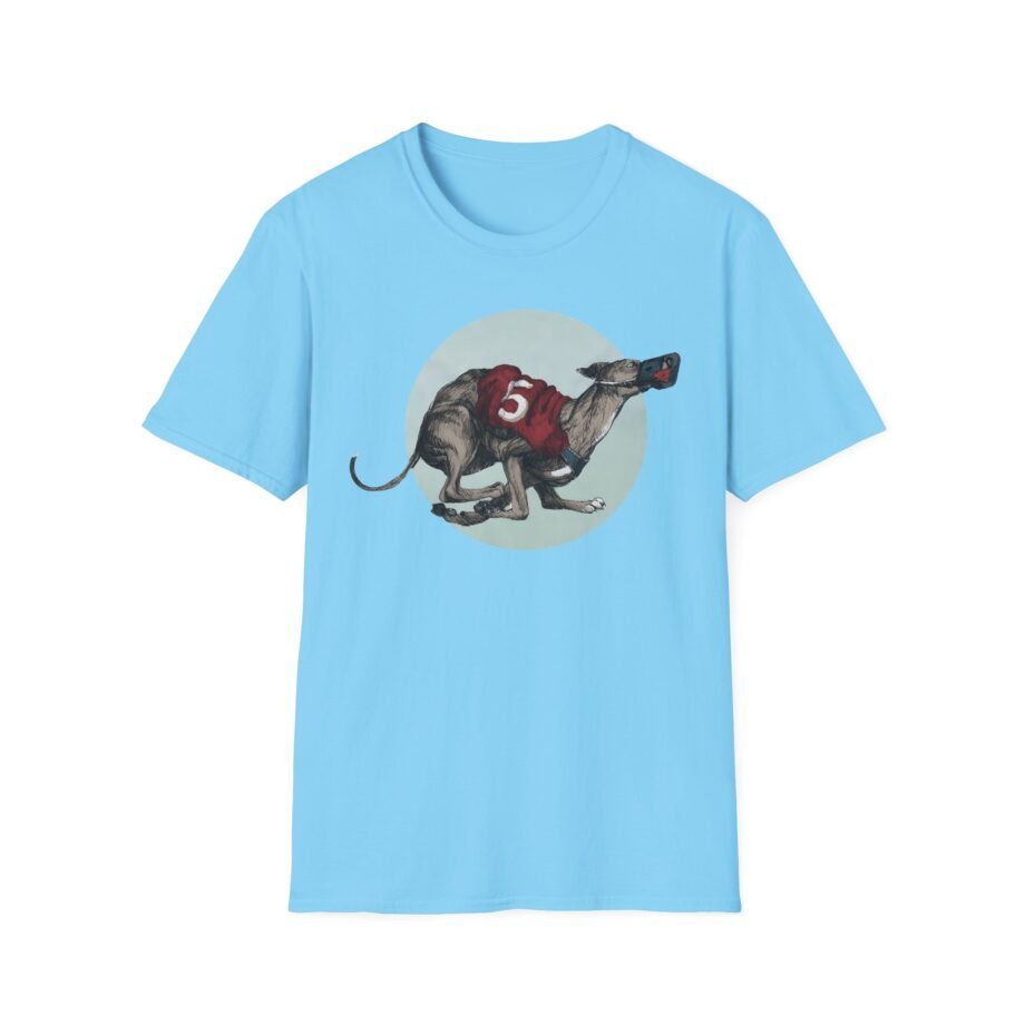 Greyhound Heather Smoke Unisex Softstyle T-Shirt