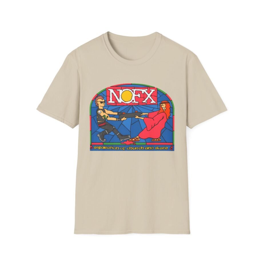 Nofx Seperation Unisex Softstyle T-Shirt