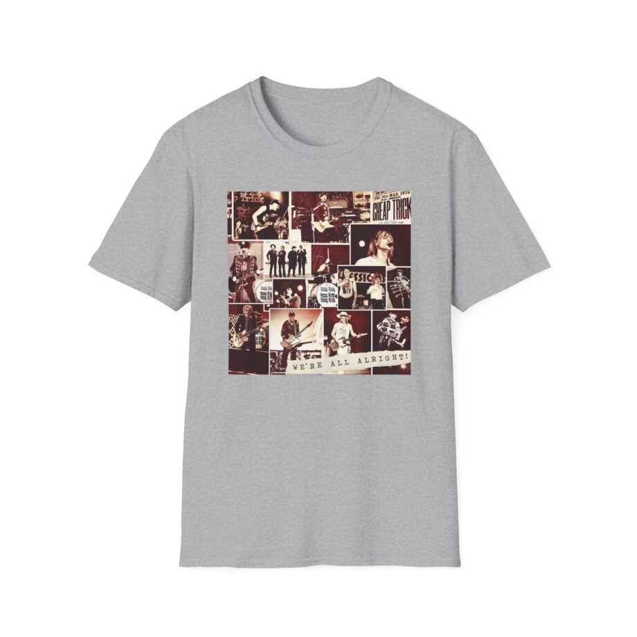 Cheap Trick Photo Collage Unisex Softstyle T-Shirt
