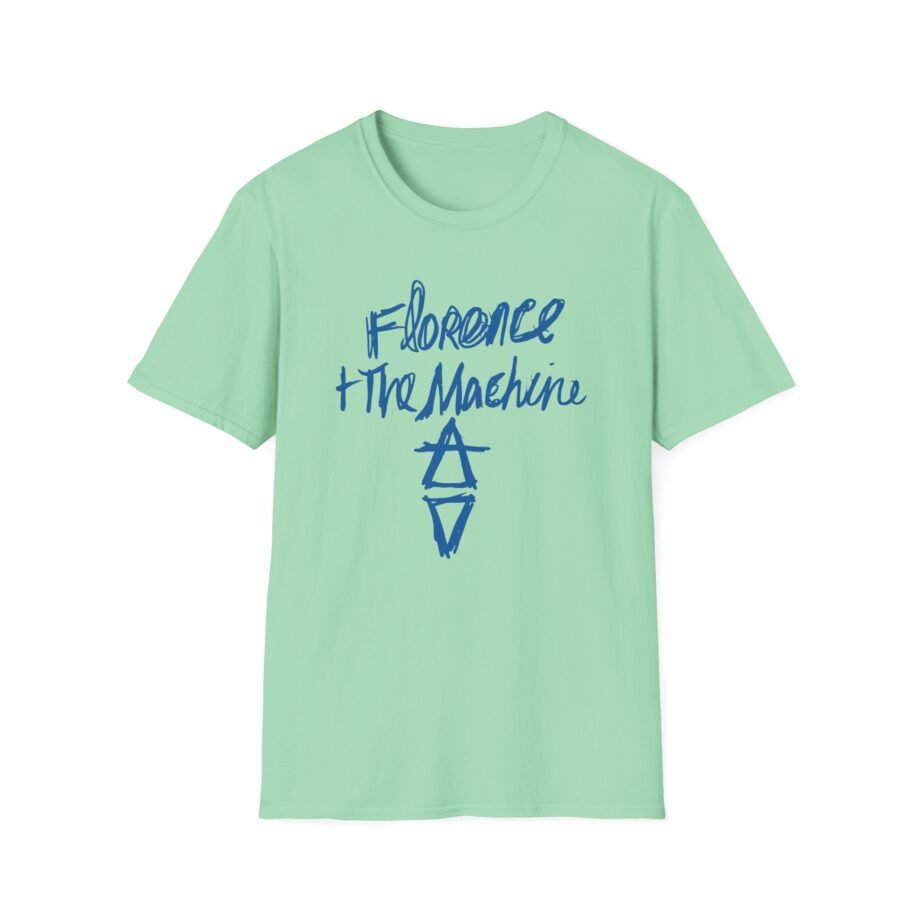 Florence and the Machine Hand Drawn Logo Unisex Softstyle T-Shirt