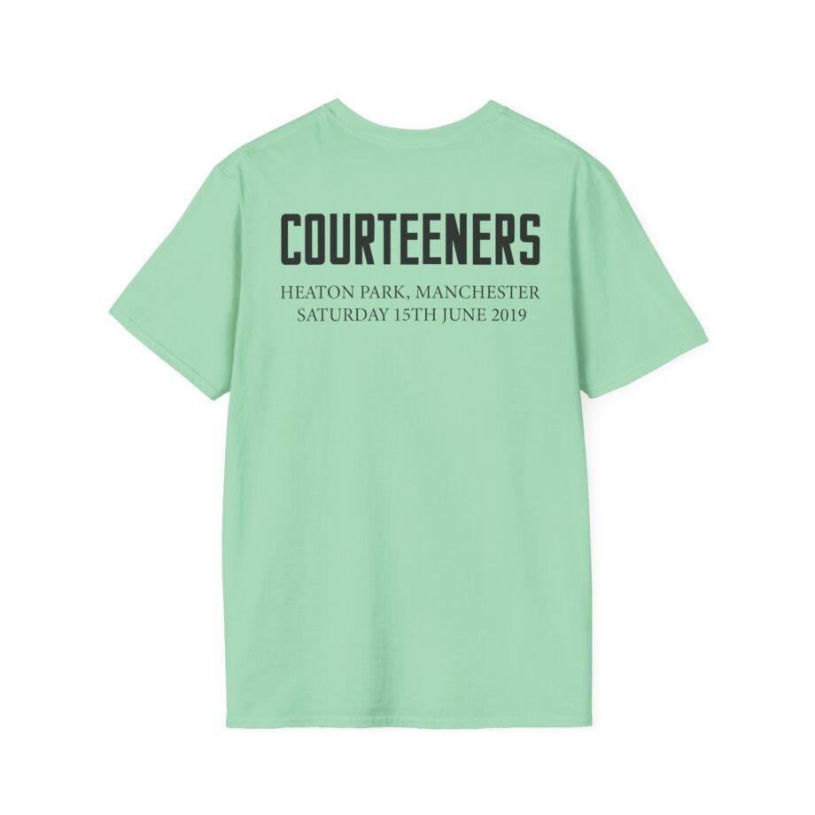 Courteeners Hand Illustrated Heaton Park Event Unisex Softstyle T-Shirt
