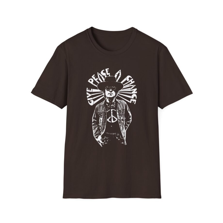 John Lennon Give Peace Unisex Softstyle T-Shirt