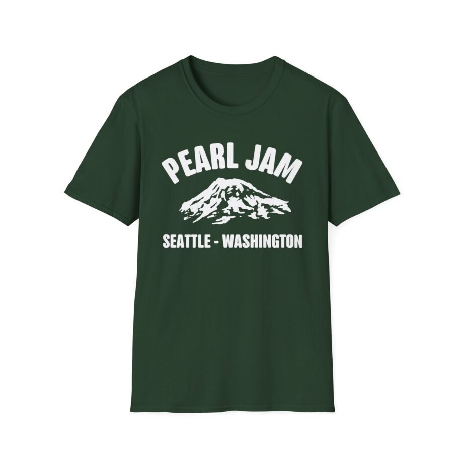 Pearl Jam Snowcap Unisex Softstyle T-Shirt