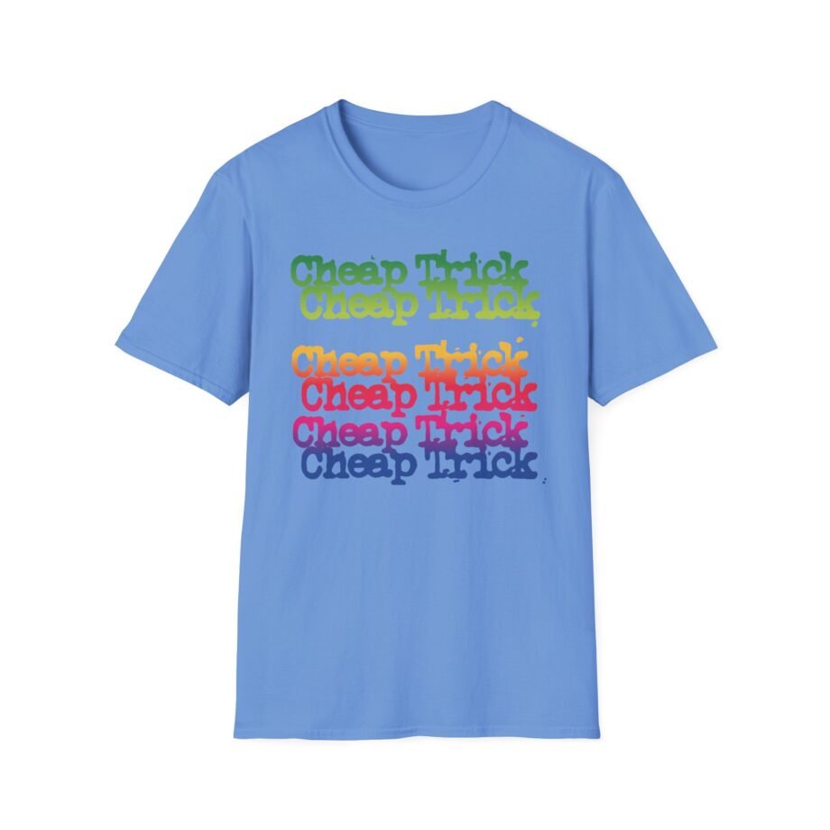 Cheap Trick Rainbow Unisex Softstyle T-Shirt