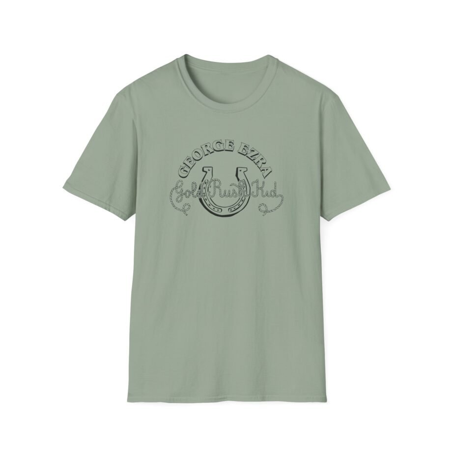 George Ezra Gold Rush Kid Horse Shoe Unisex Softstyle T-Shirt