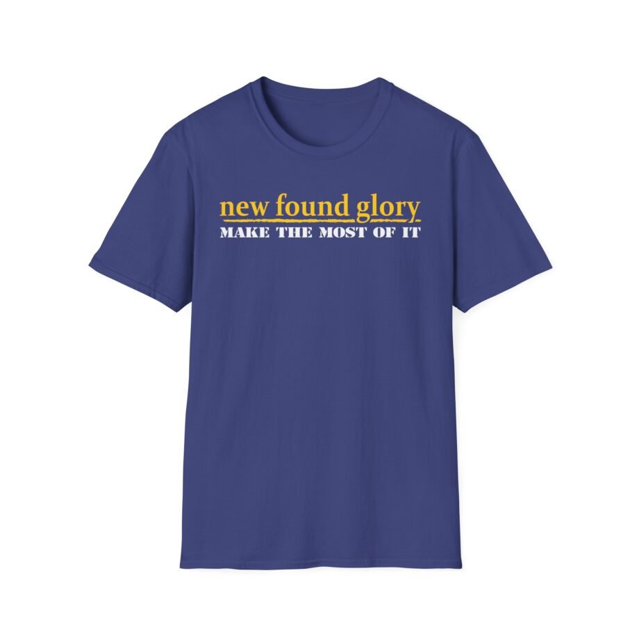 New Found Glory Hxc Lyrics Unisex Softstyle T-Shirt