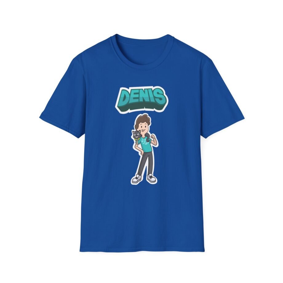 Denis logo Unisex Softstyle T-Shirt