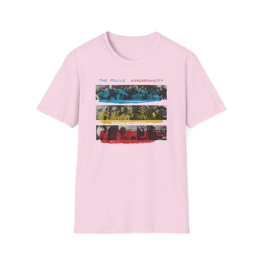 The Police Synchronicity Cover Unisex Softstyle T-Shirt