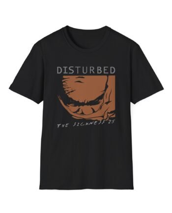 Disturbed Numb the Sickness Tour Unisex Softstyle T-Shirt