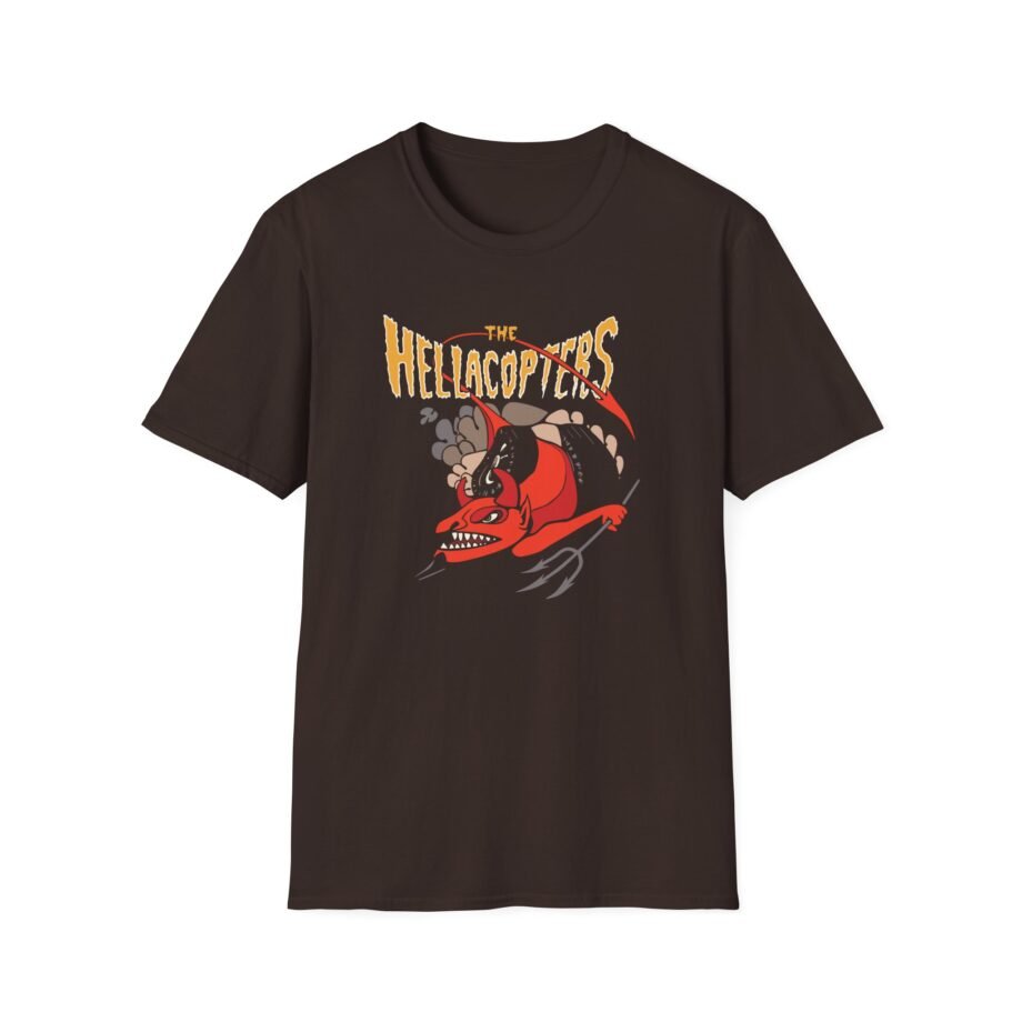 Hellacopters Devil Stole Unisex Softstyle T-shirt