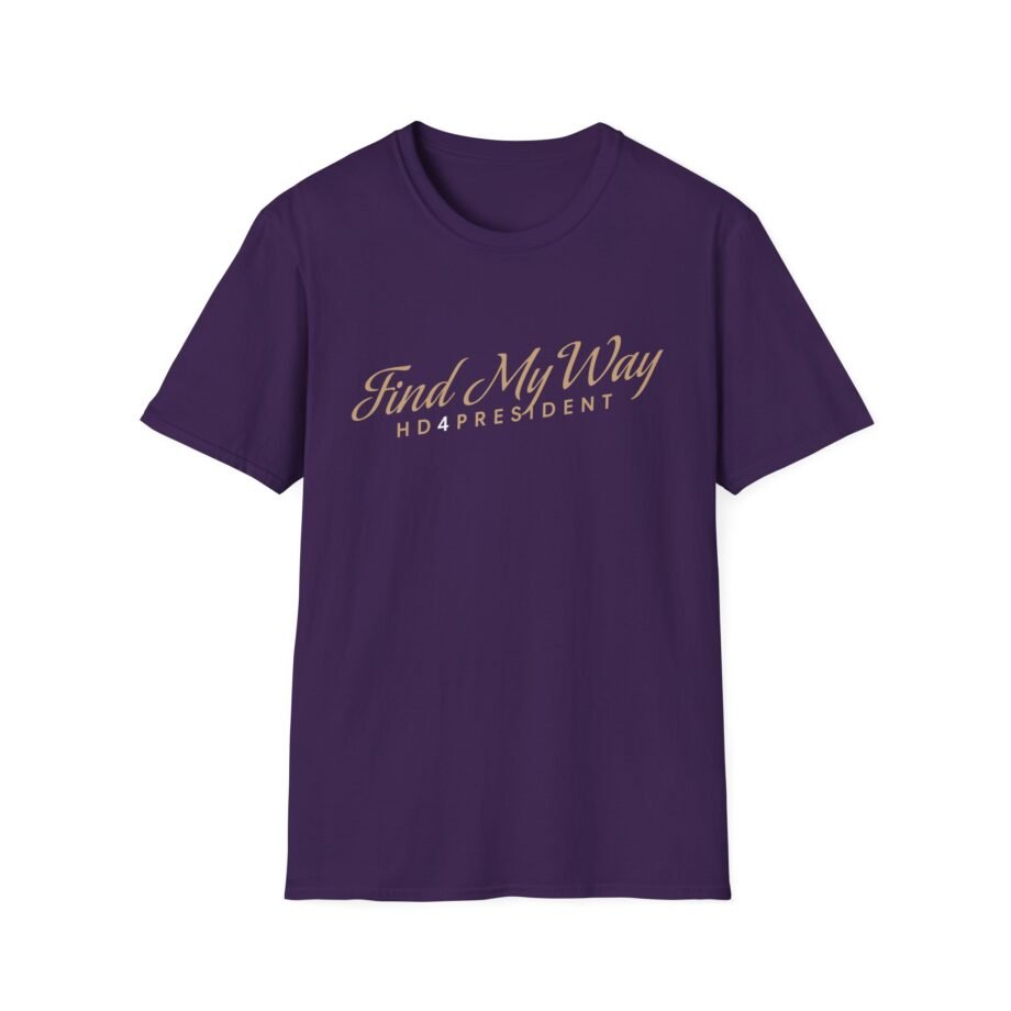 Motown Records Hd4president Find My Way Unisex Soft-style T-shirt