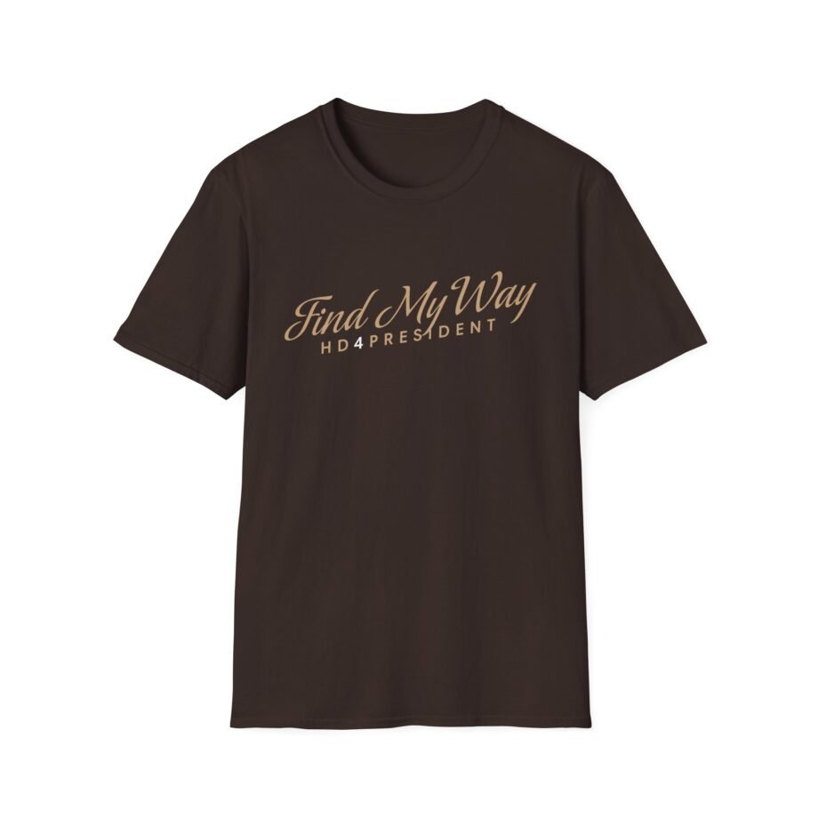 Motown Records Hd4president Find My Way Unisex Soft-style T-shirt